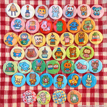 Load image into Gallery viewer, *Mystery Pack* Tiny Toys Button Pins (3 random pins inside)
