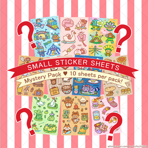 Mystery Pack ~ Small Sticker Sheets !