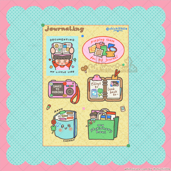 Journaling Sticker Sheet