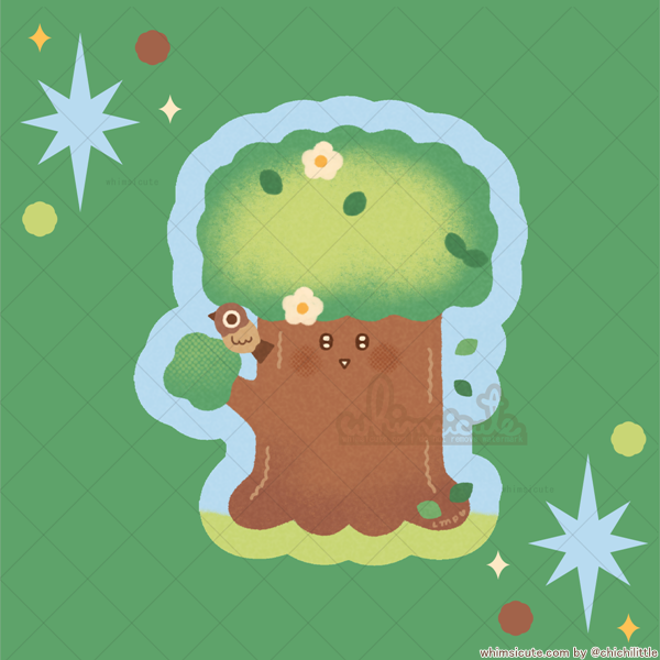 Tree Friend - Vinyl Sticker