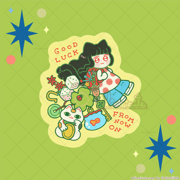 Good Luck From Now On - Vinyl Sticker