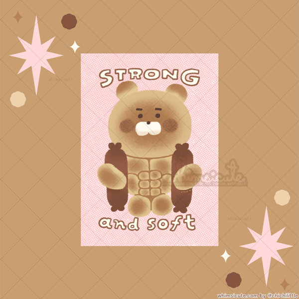 Strong and Soft - Vinyl Sticker