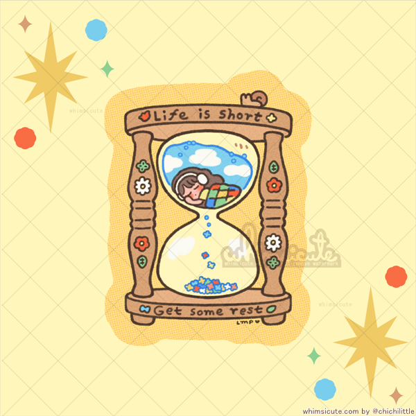 Get Some Rest - Vinyl Sticker