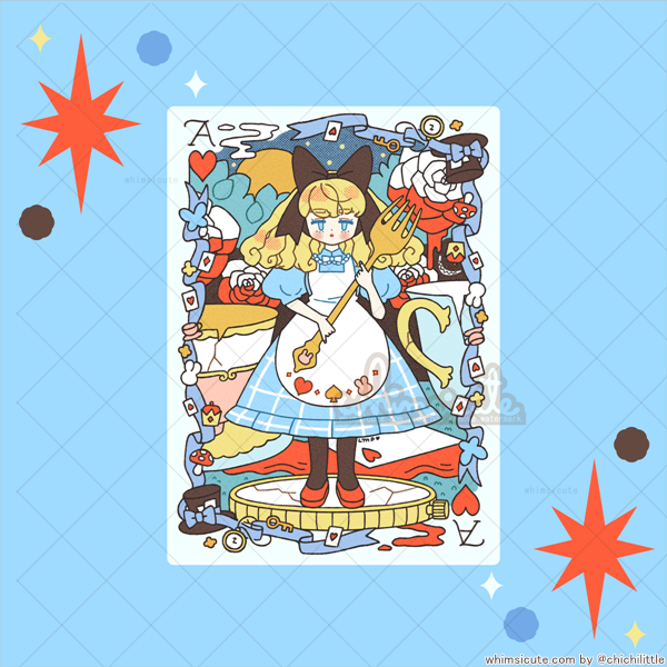 Alice in Wonderland - Vinyl Sticker
