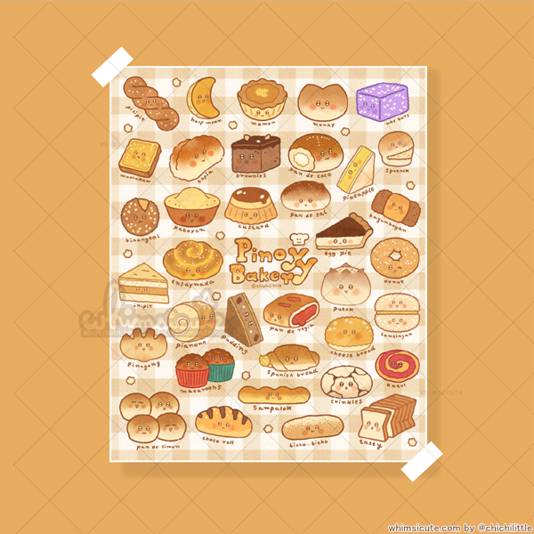 Pinoy Bakery Print 8in x 10in