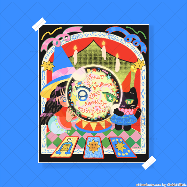 Your Future Looks Magical Print 6in x 7.5in