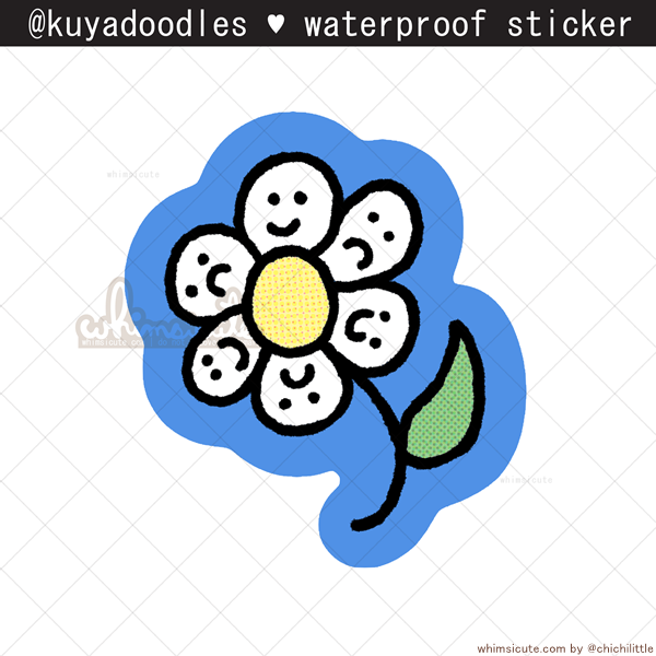 kuyadoodles - Valid feelings Waterproof Sticker