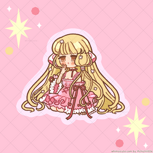 Chobits Chii - Vinyl Sticker