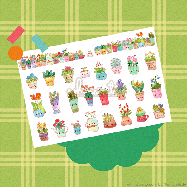 Pachu and Friends Sticker Sheet