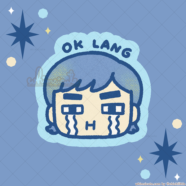 OK lang - Vinyl Sticker