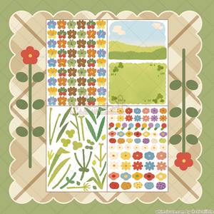 Wildflowers Sticker Sheet SET - Matte
