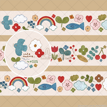 Load image into Gallery viewer, Cute Nature - Washi Tape
