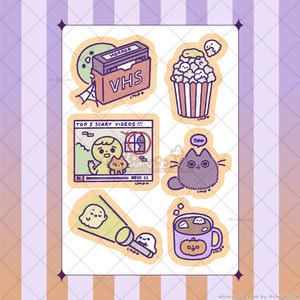 Spooky Activities Sticker Sheet