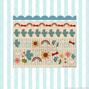 KRAFT - Sky and Birds Sticker Sheet